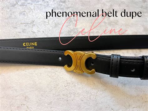 celine 16 dupe|celine triomphe belt dupe.